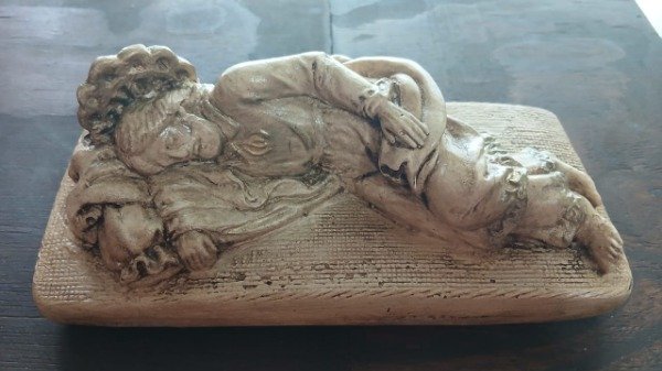 Producto - San José dormido yeso patinado fabricación propia