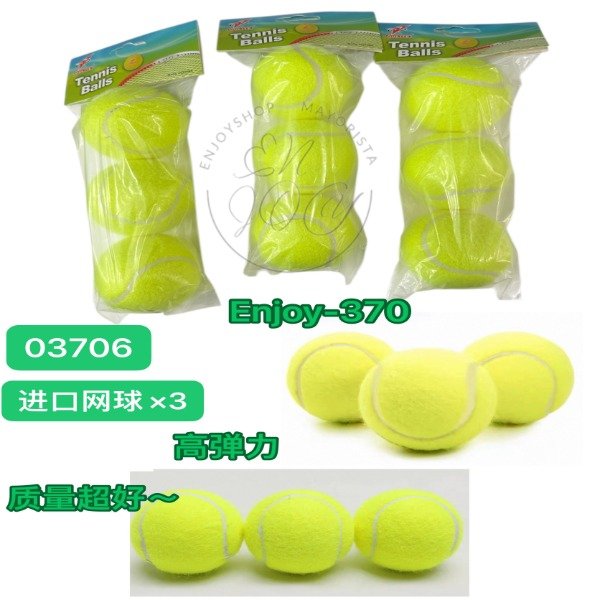 Producto - BLISTER X3 PELOTA DE TENIS IMPORTADA PREMIUM ENJOY370