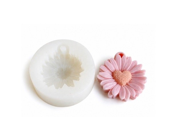 Producto - MOLDE SILICONA MARGARITA CORAZON - 0