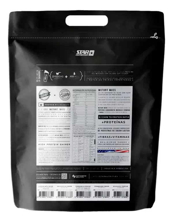 Producto - Mutant Mass 5kg Star Nutrition - 1
