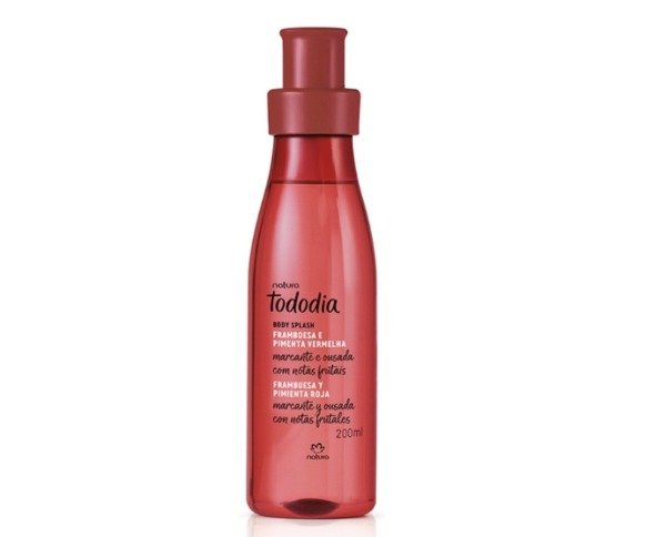 Producto - Body splash tododia Frambuesa y pimienta roja 200ml