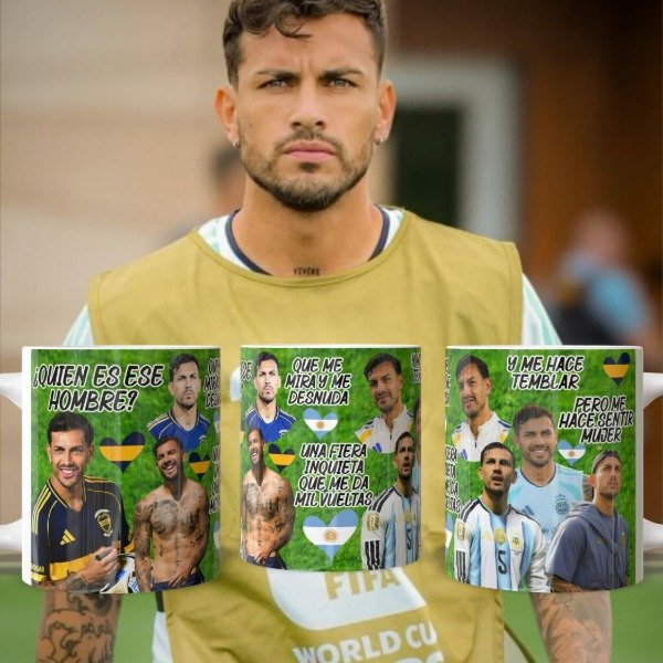 Producto - Plantilla para taza de LEANDRO PAREDES quien es ese hombre 2