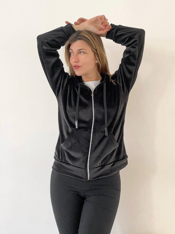 Producto - CAMPERA CANGURO PLUSH BIFAZ