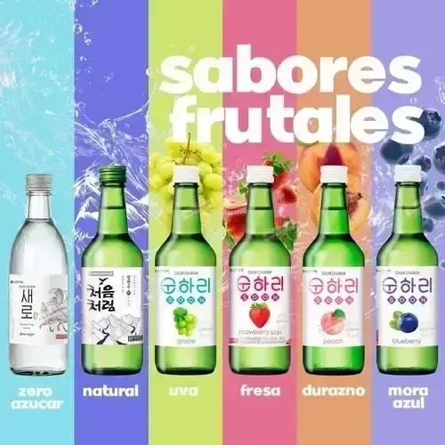 Producto - Soju Sunhari (ingrese para elegir sabor)
