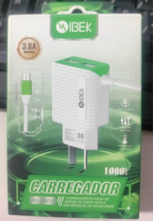 Producto - Cargador Ibek 3.8A