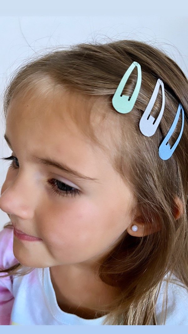 Producto - BLISTER HEBILLAS TONOS VERDE - CELESTE