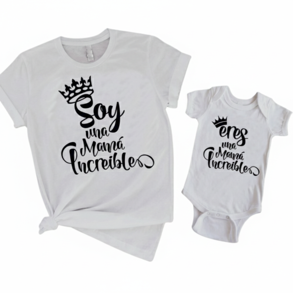 Producto - Combo Remera y Body Personalizada