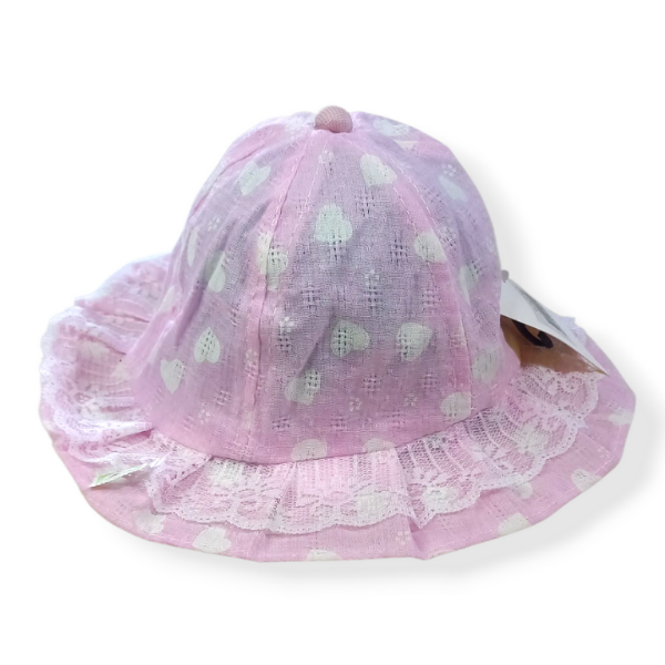 Producto - Piluso rosa con puntilla