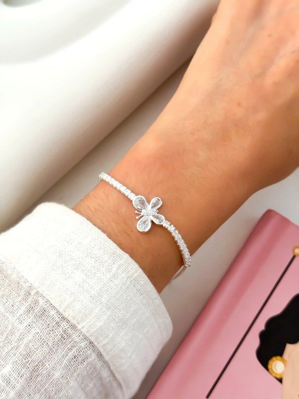 Producto - Pulsera Mariposa Lila A.B.