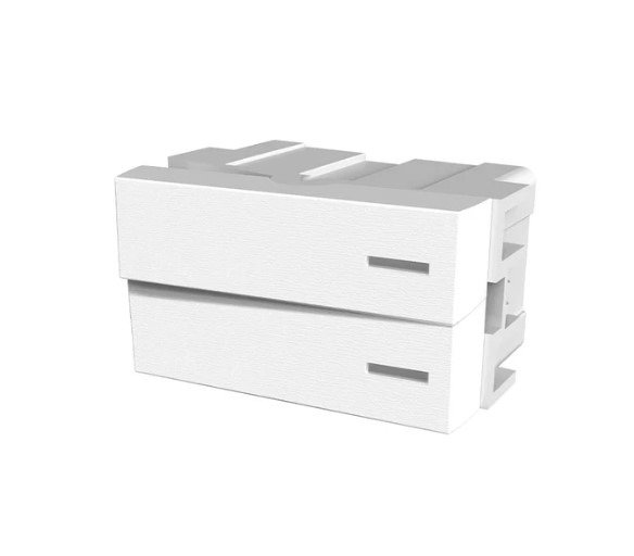 Producto - MODULO 2 PUNTOS BLANCO (1-1/2 MODULO EN 1) - JELUZ PLATINUM