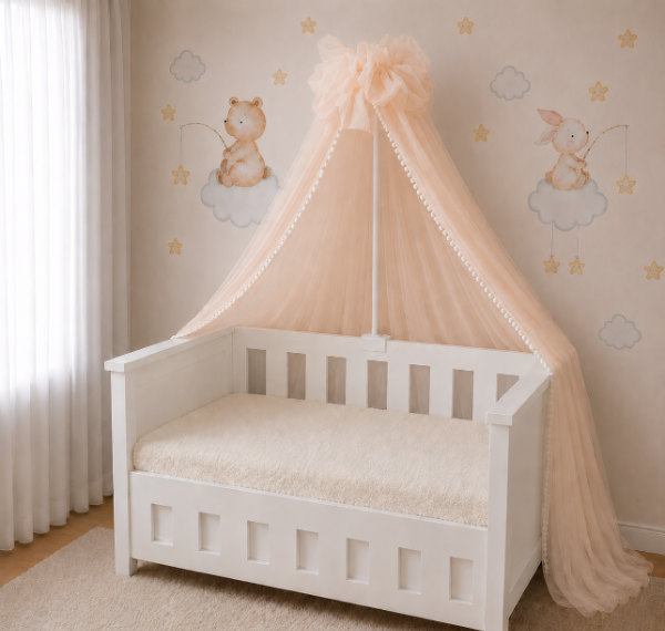 Producto - Dosel de Voile Para Cuna - Corona de Nubes - 5