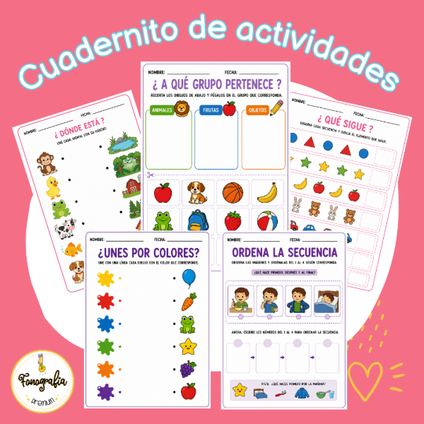 Producto - Cuadernito de actividades