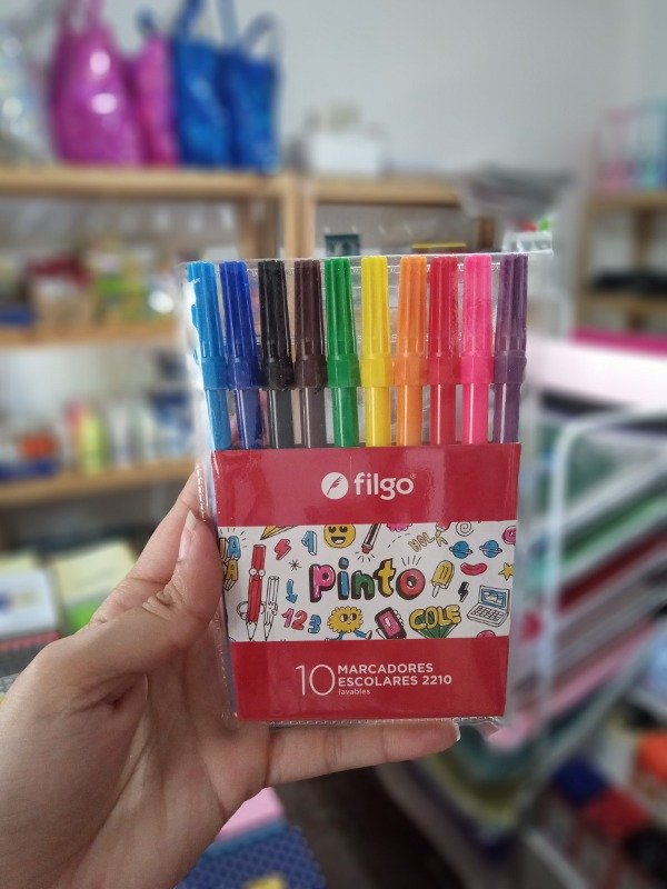 Producto - Marcador Escolar filgo Pinto X10 u.