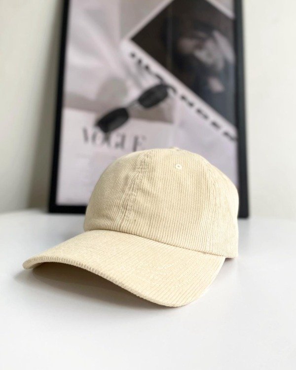 Producto - GORRA CORDEROY CREAM