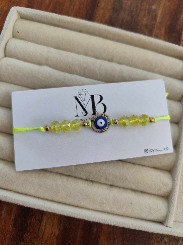 Producto - Pulsera ojito fluor