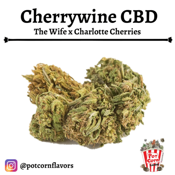 Producto - POTCORN FLAVORS CHERRY WINE CBD