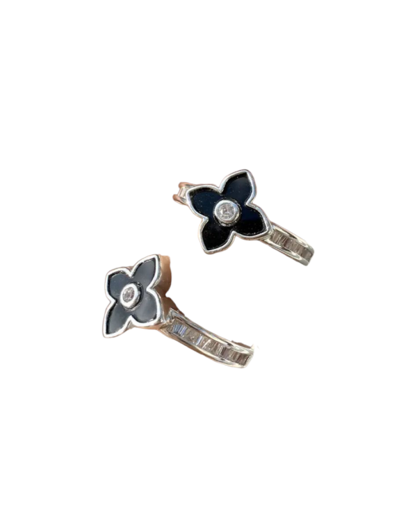 Producto - Anillo Flor Black