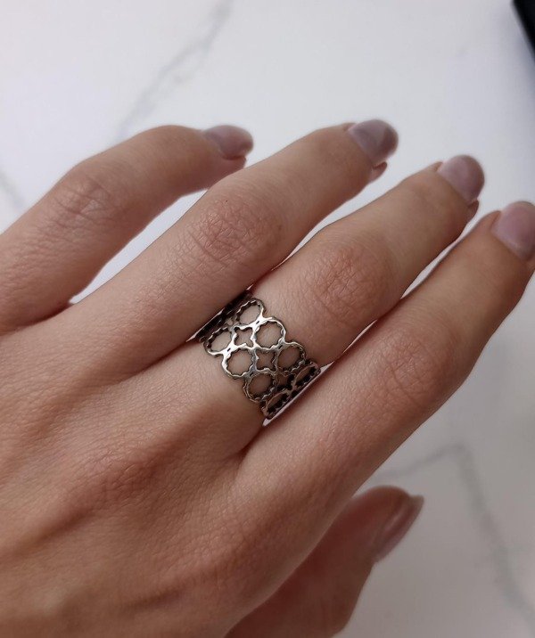 Producto - Anillo Doble Círculos