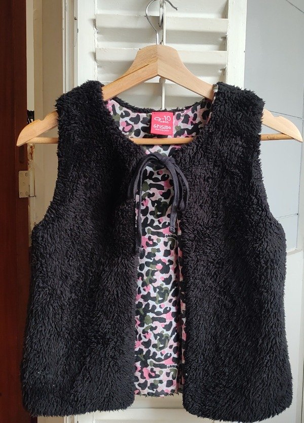 Producto - Chaleco piel GRISINO, talle 9/10