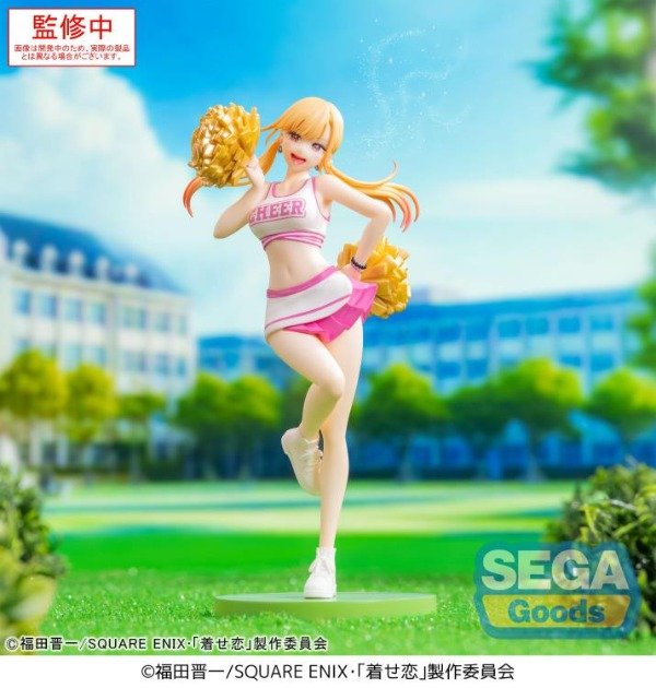 Producto - Figura Original Marin Cheering! Ver. - My Dress-Up Darling - SEGA-Luminasta-18cm