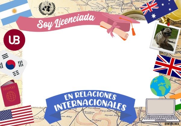 Producto - Cartel de recibida - Relaciones Internacionales