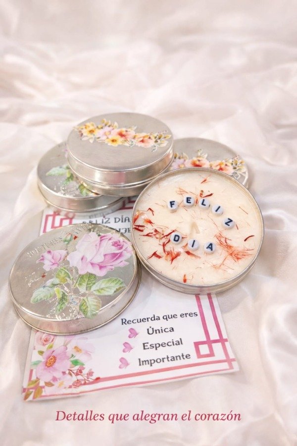 Producto - Vela de soja aromática -en latita