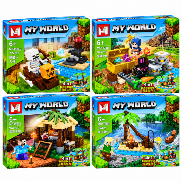 Producto - Lego MINECRAFT (#MG1138) x4u.