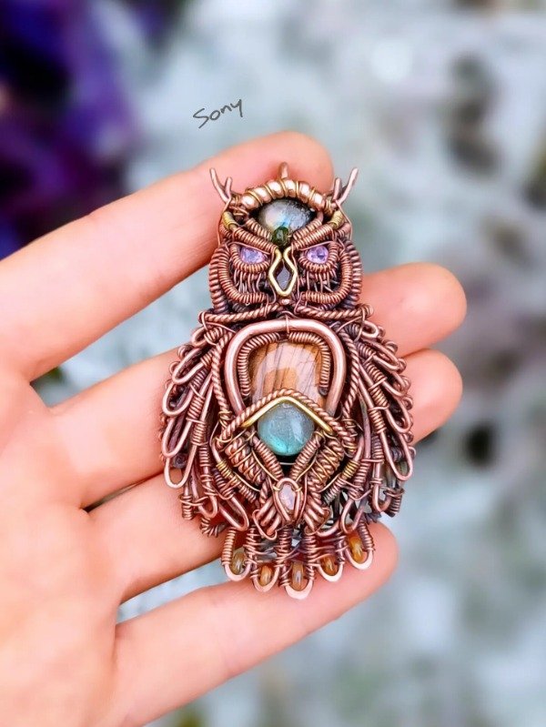 Producto - Buho cobre