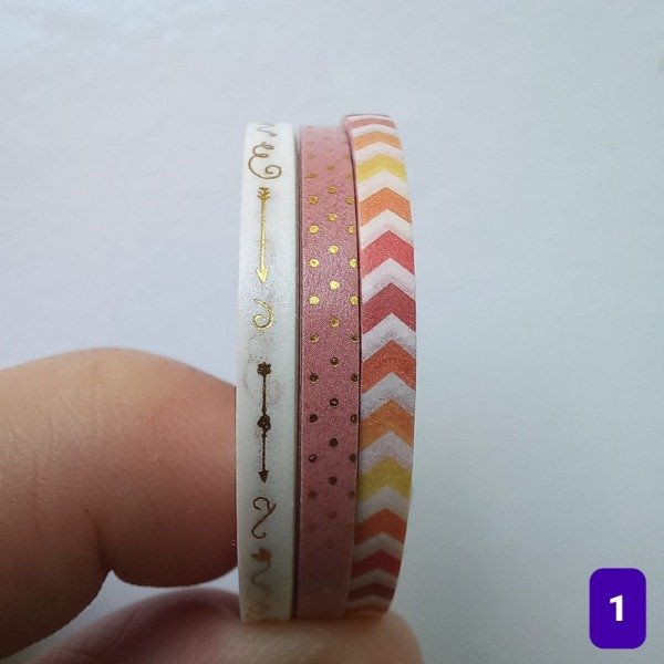 Producto - Washitapes finas pack x3 u.