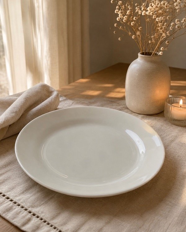 Producto - Plato playo de vidrio