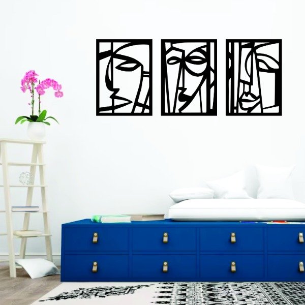 Producto - Abstracto Caras