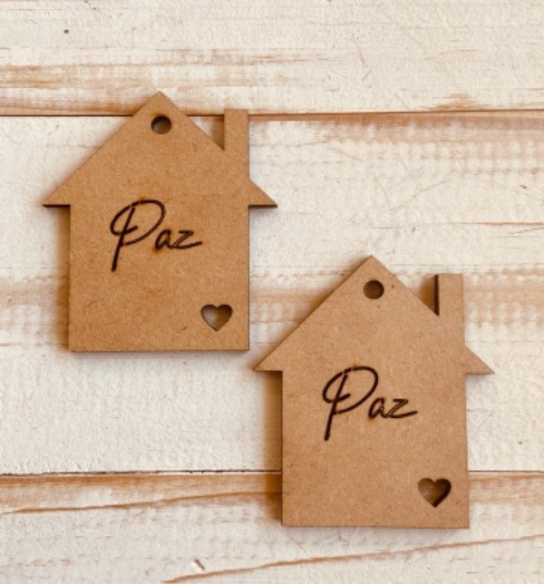 Producto - Casita 7 cm paz