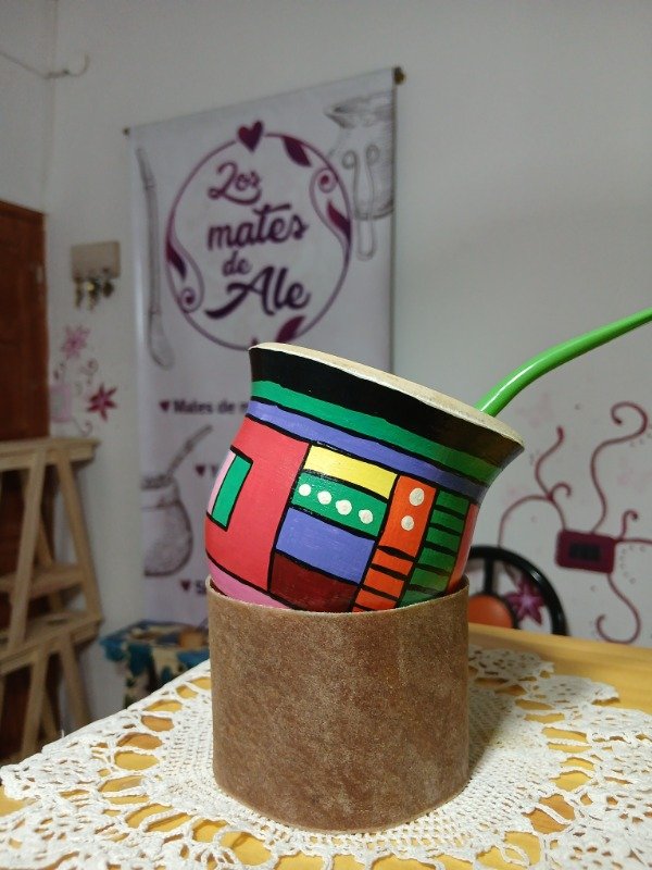 Producto - Mate de calabaza "ARTE" - 0