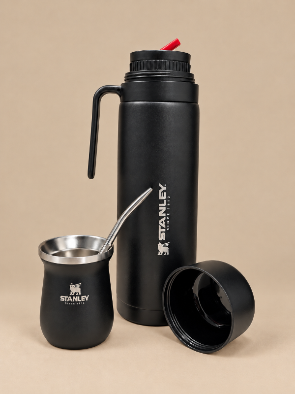 Producto - Termo 1lt. + Mate acero - 4