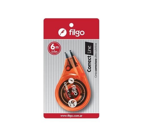 Producto - CINTA CORRECTORA 6MTS CORRECT LINE 506 BLISTER X1 FILGO