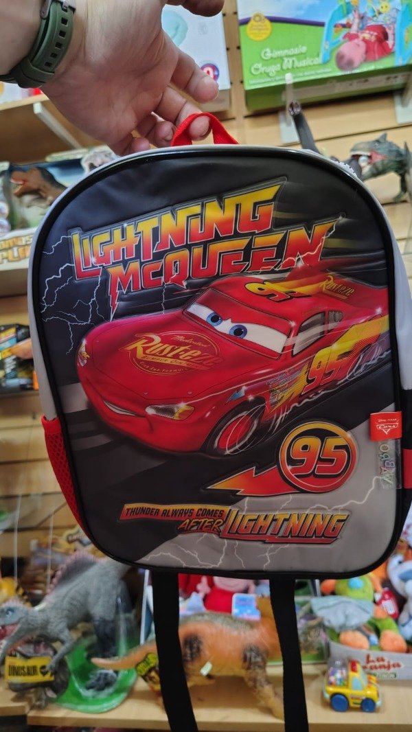 Producto - Cars Rayo - Mochila 12" Espalda