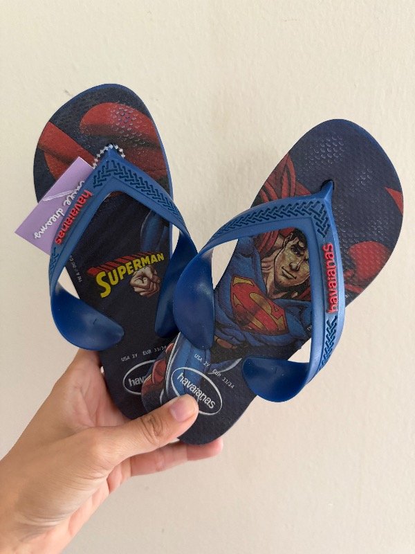 Producto - Ojotas HAVAIANAS Superman talle 32/33 mag65