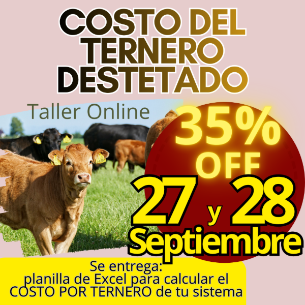 Producto - Taller Online: Cálculo del Costo del Ternero - 0