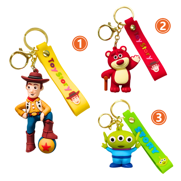 Producto - Llaveros De Goma TOY STORY
