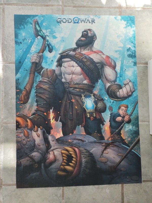 Producto - God of War  Alfombra