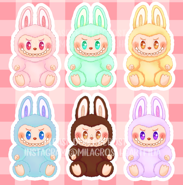 Producto - Sticker - Labubu