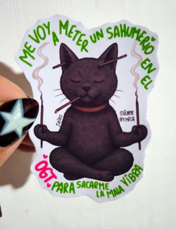 Producto - Sticker sahumerio en el ogt