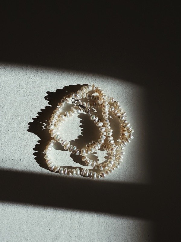 Producto - Collar Mizu perlas blancas