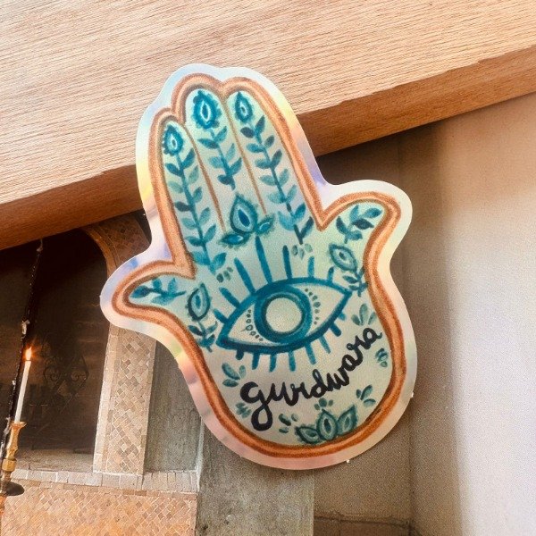 Producto - Sticker Gurdwara Holo