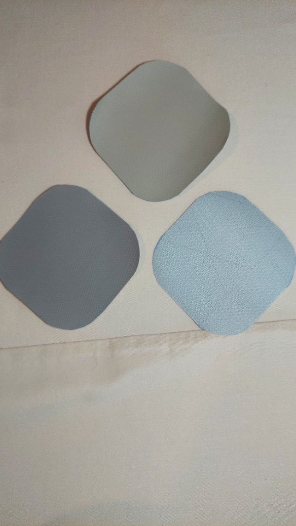 Producto - Posavasos x 4 bristol 10x10cm gris medio - 3