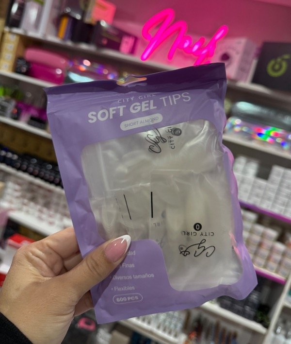 Producto - Tips city girl almendra corta x600 unidades