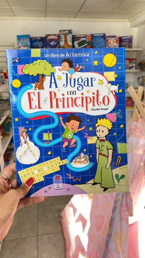Producto - Libro de actividades- "A jugar con el principito" de Claudio Singer