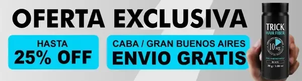 Oferta Fibras Capilares Trick Hair Fiber - Comprar en Argentina con envío CABA y GBA.