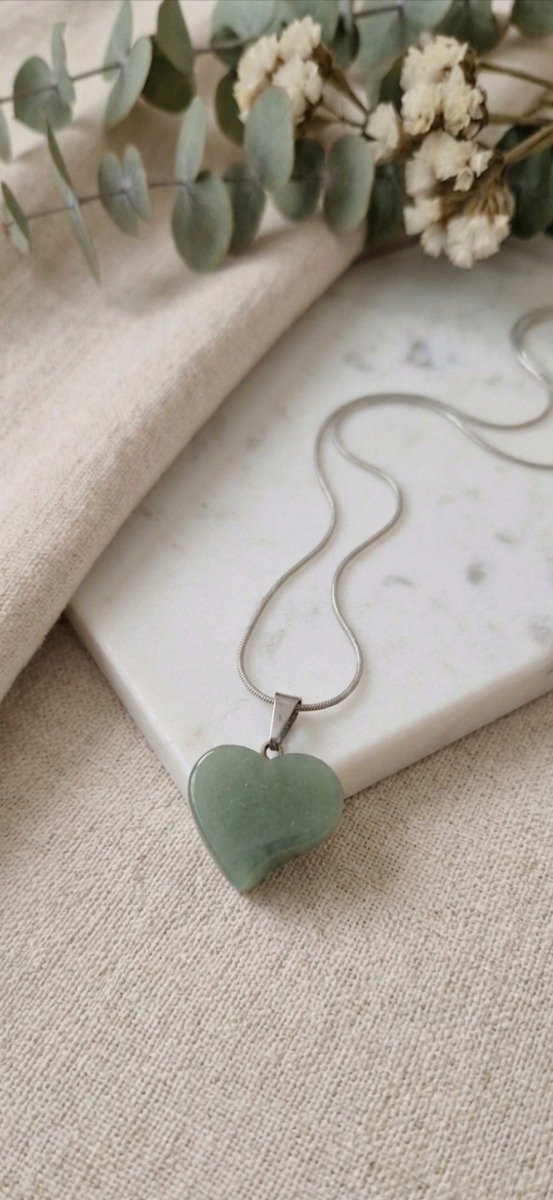 Producto - Collar Mini Corazón Cuarzo