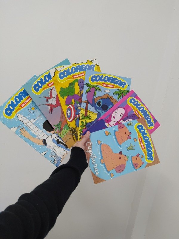 Producto - Libritos para colorear